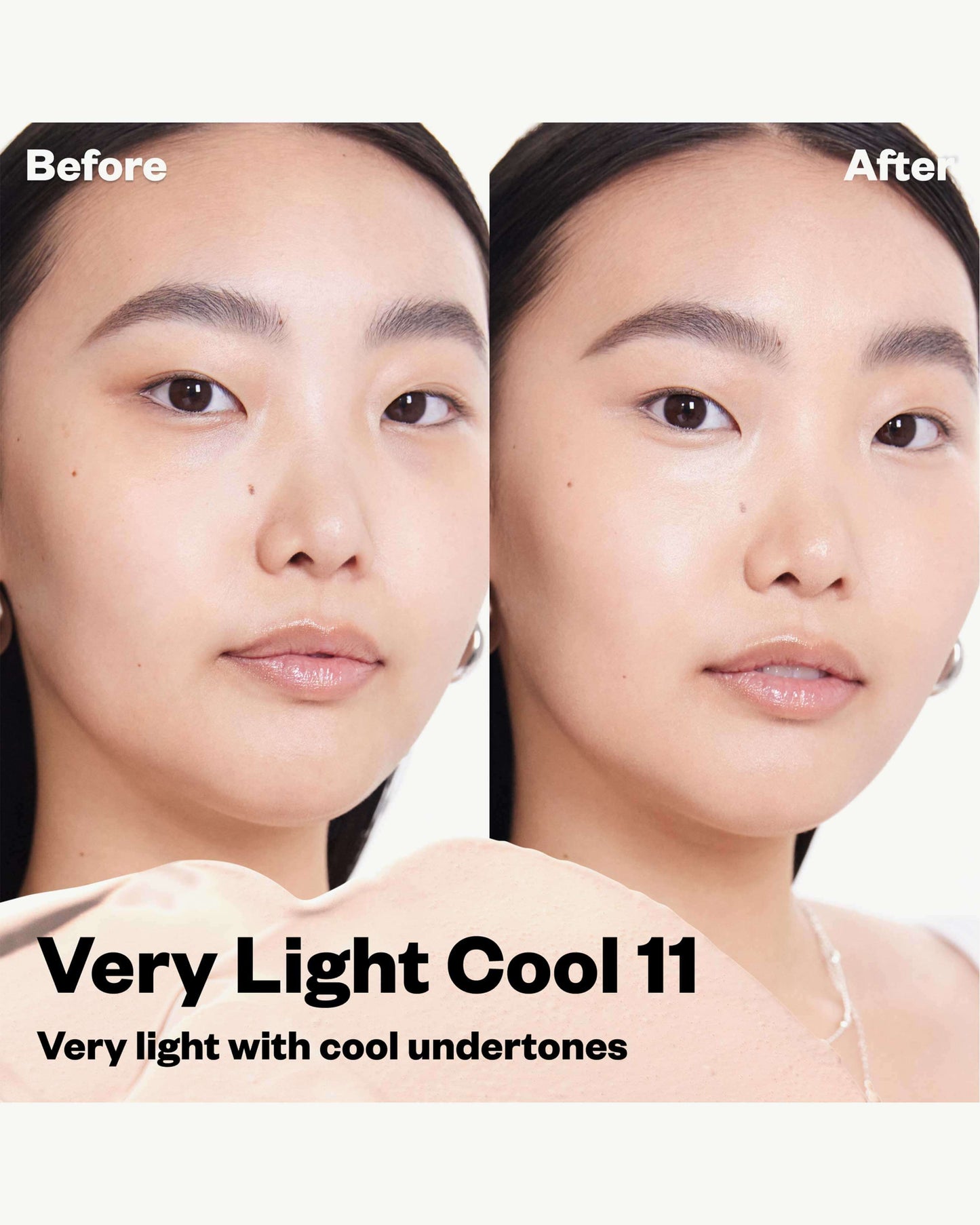 11 C (very light with pink undertones)