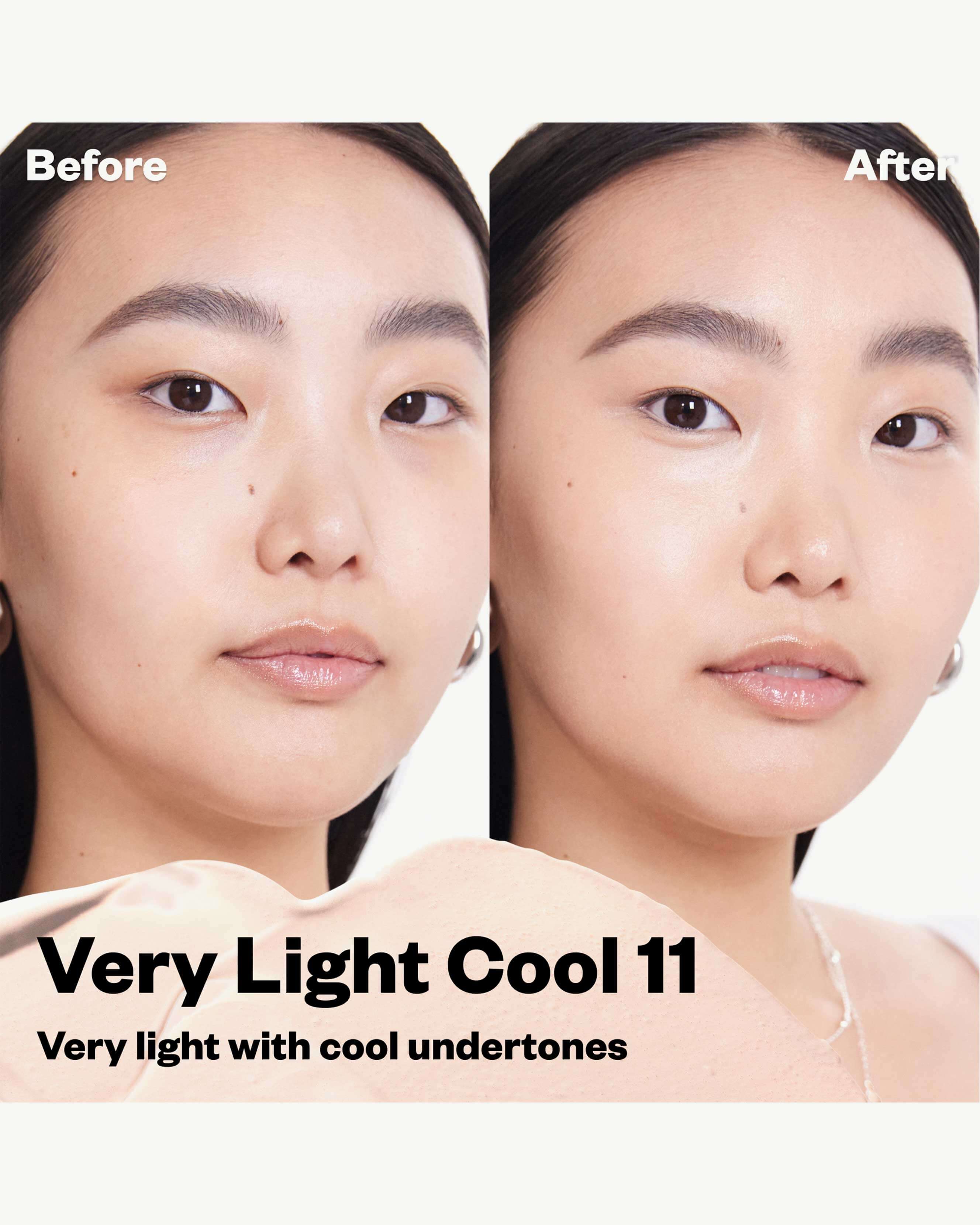 11 C (very light with pink undertones)