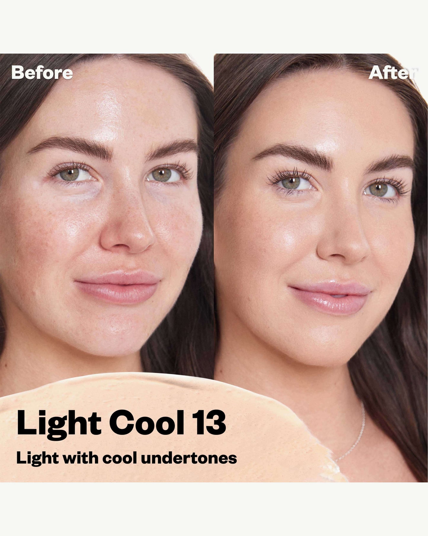 13 C (light with cool pink undertones)