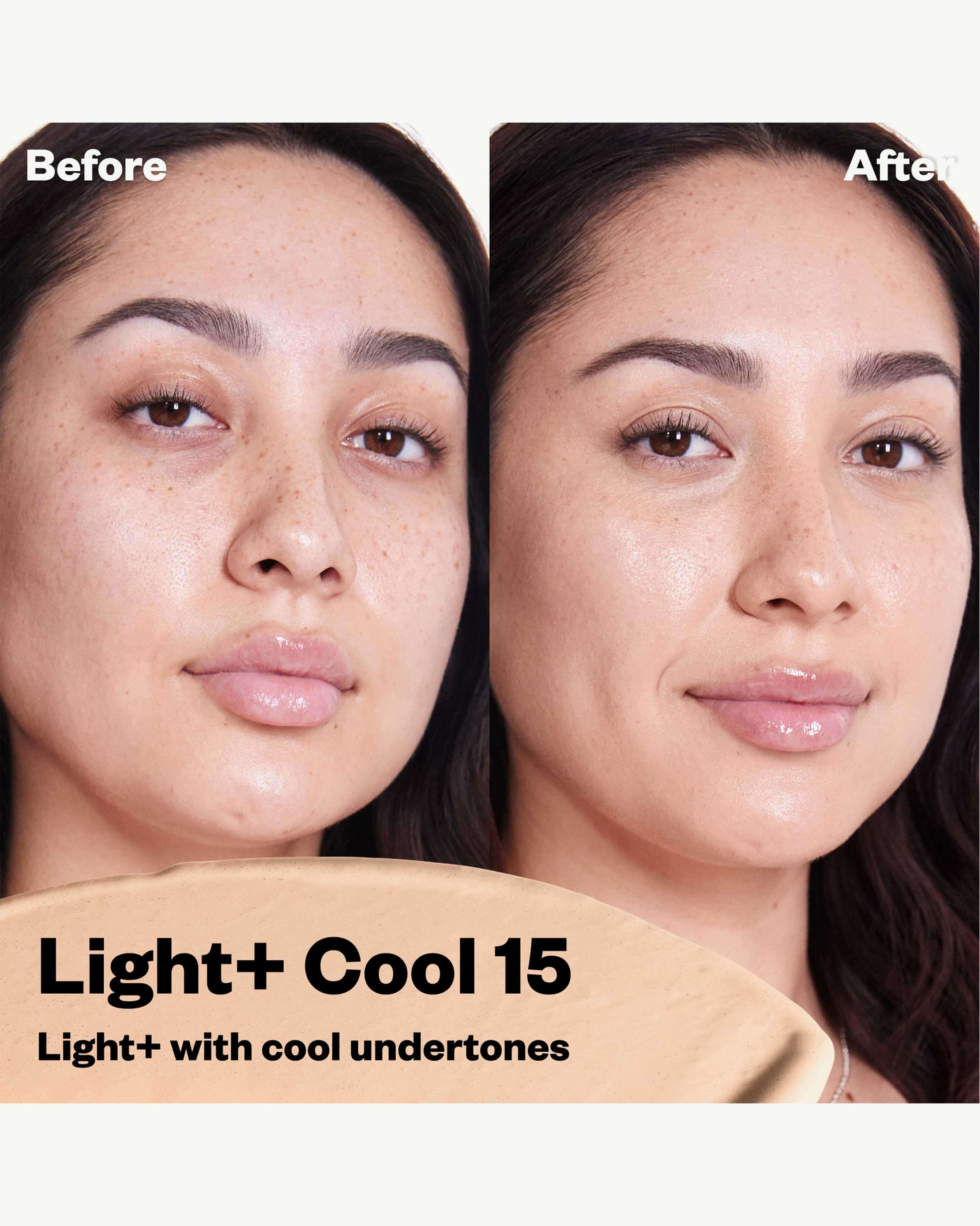15 C (light+ with cool pink undertones)