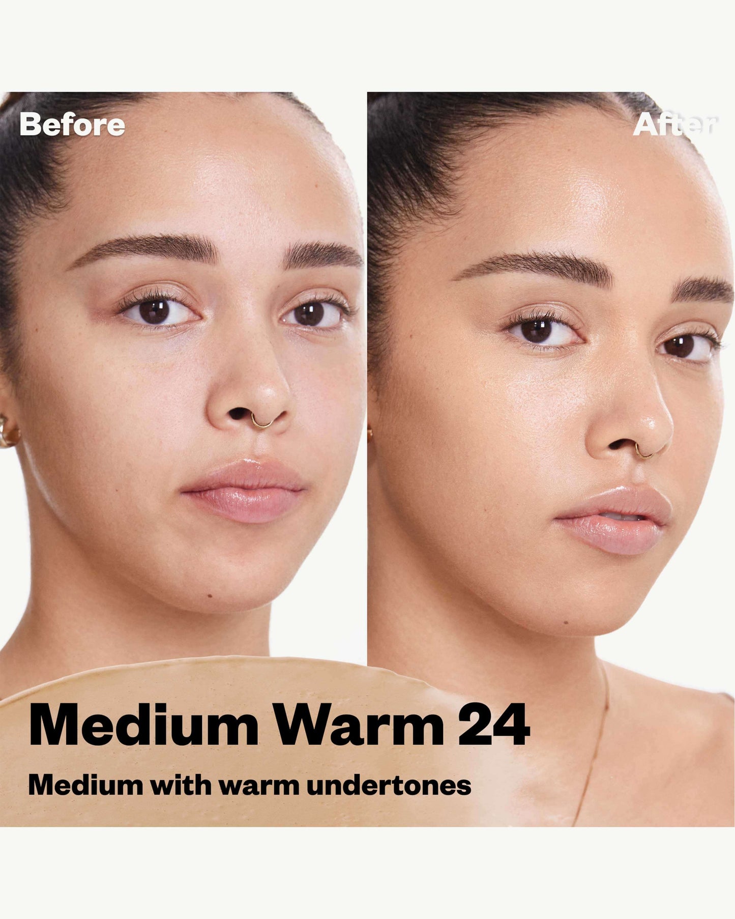 24 W (medium with warm undertones)