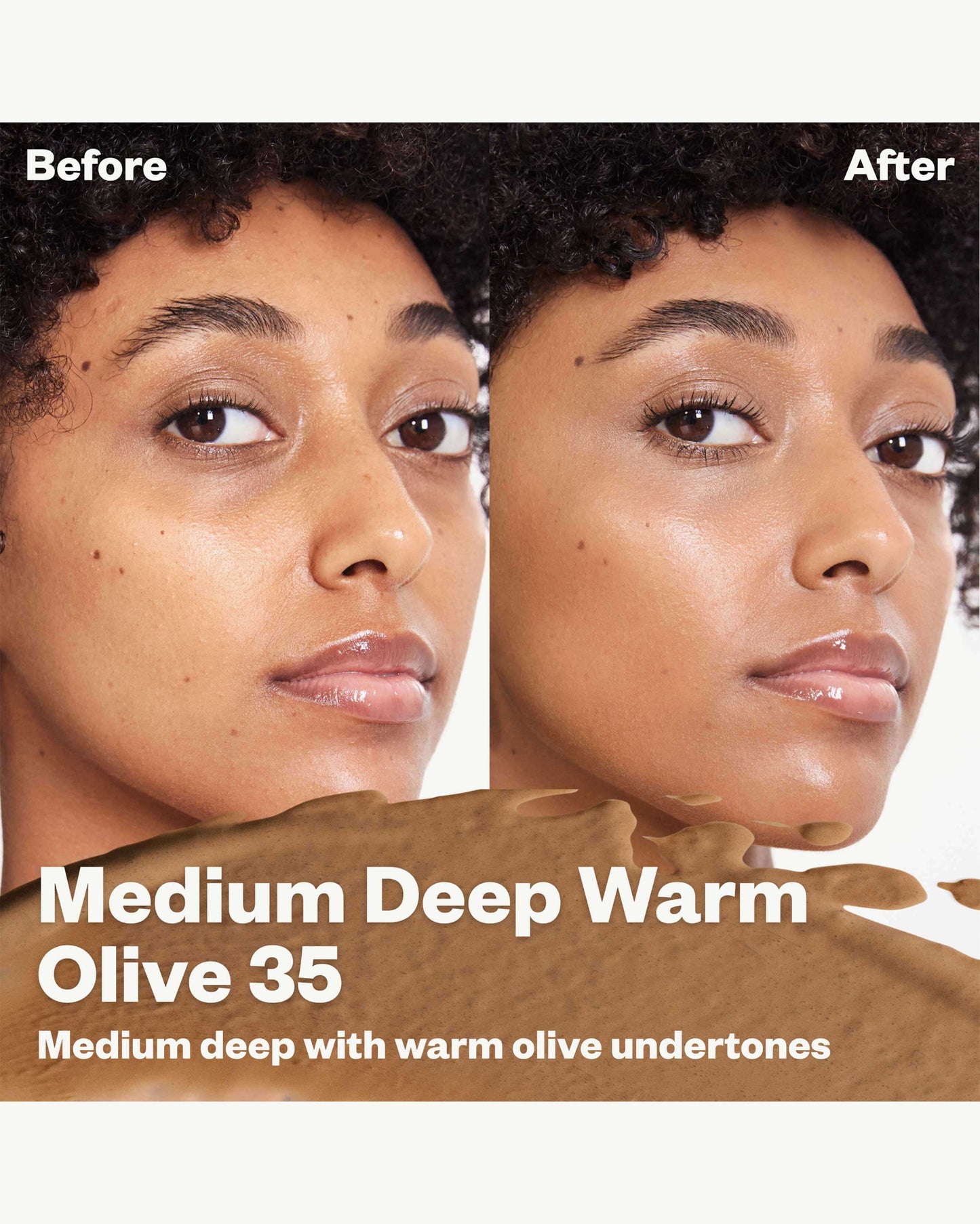 35 WO (medium deep with warm olive undertones)